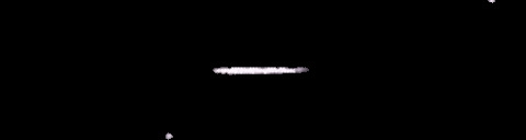 Processed fireball image