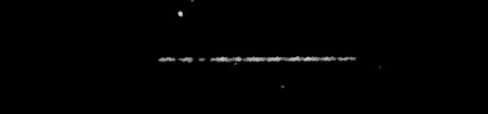 Processed fireball image