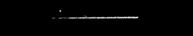 Processed fireball image