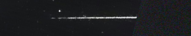 Unprocessed fireball image