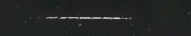 Unprocessed fireball image