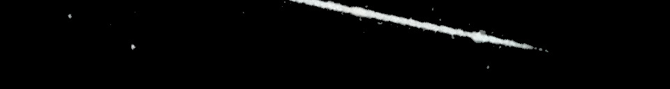 Processed fireball image