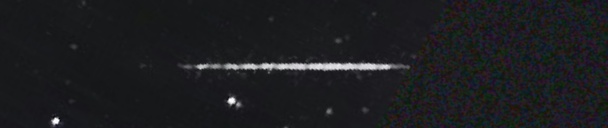 Unprocessed fireball image