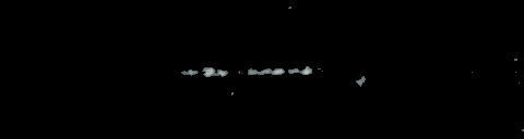 Processed fireball image