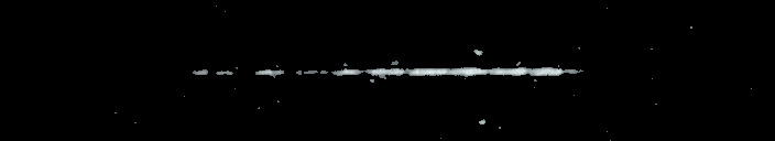 Processed fireball image