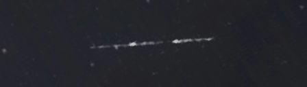 Unprocessed fireball image