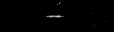 Processed fireball image