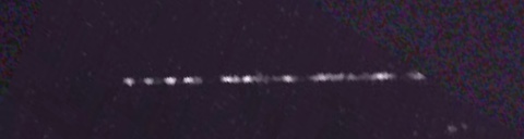 Unprocessed fireball image