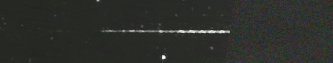 Unprocessed fireball image