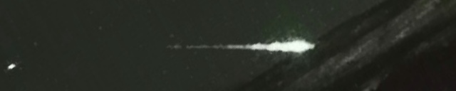 Unprocessed fireball image