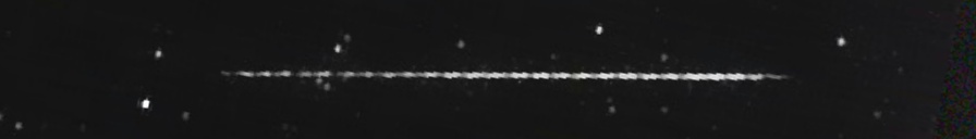 Unprocessed fireball image