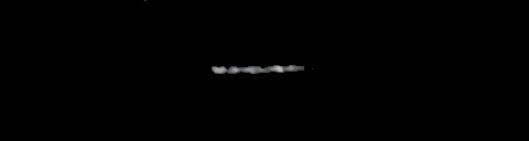 Processed fireball image