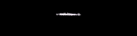 Processed fireball image