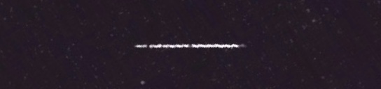 Unprocessed fireball image