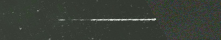 Unprocessed fireball image