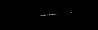 Processed fireball image