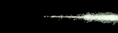 Processed fireball image