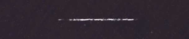 Unprocessed fireball image