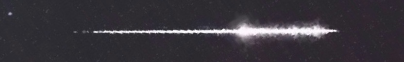 Unprocessed fireball image