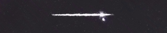 Unprocessed fireball image