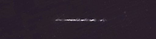 Unprocessed fireball image