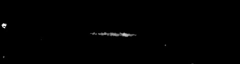 Processed fireball image