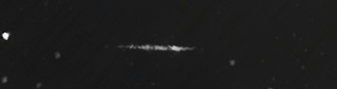 Unprocessed fireball image