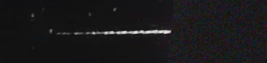 Unprocessed fireball image