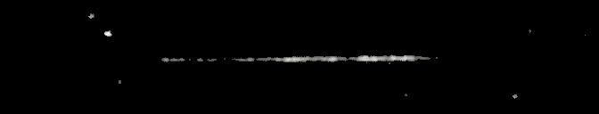 Processed fireball image