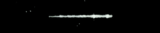 Processed fireball image