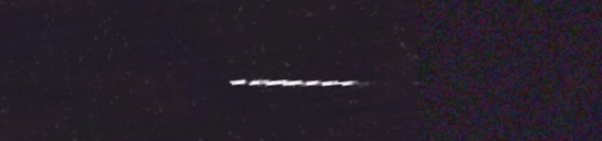 Unprocessed fireball image