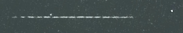 Unprocessed fireball image