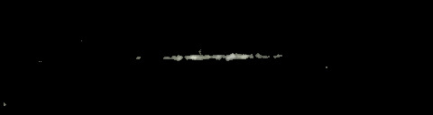 Processed fireball image