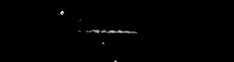 Processed fireball image