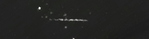 Unprocessed fireball image