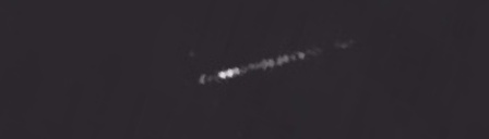 Unprocessed fireball image