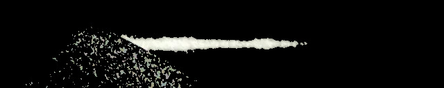 Processed fireball image