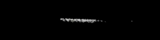 Processed fireball image