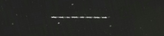 Unprocessed fireball image