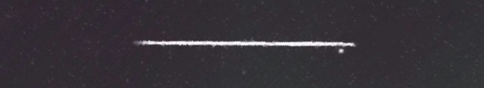 Unprocessed fireball image