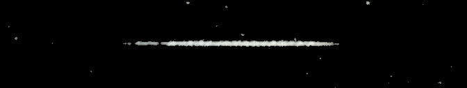 Processed fireball image