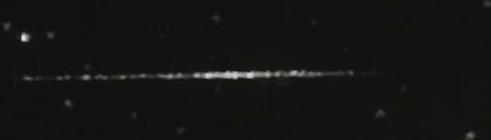 Unprocessed fireball image