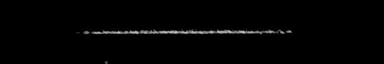 Processed fireball image