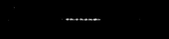 Processed fireball image