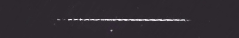 Unprocessed fireball image