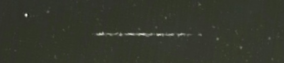 Unprocessed fireball image