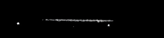 Processed fireball image