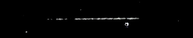 Processed fireball image