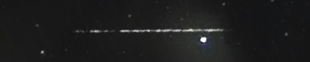 Unprocessed fireball image