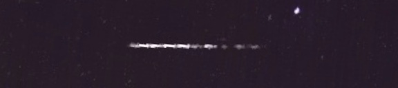 Unprocessed fireball image